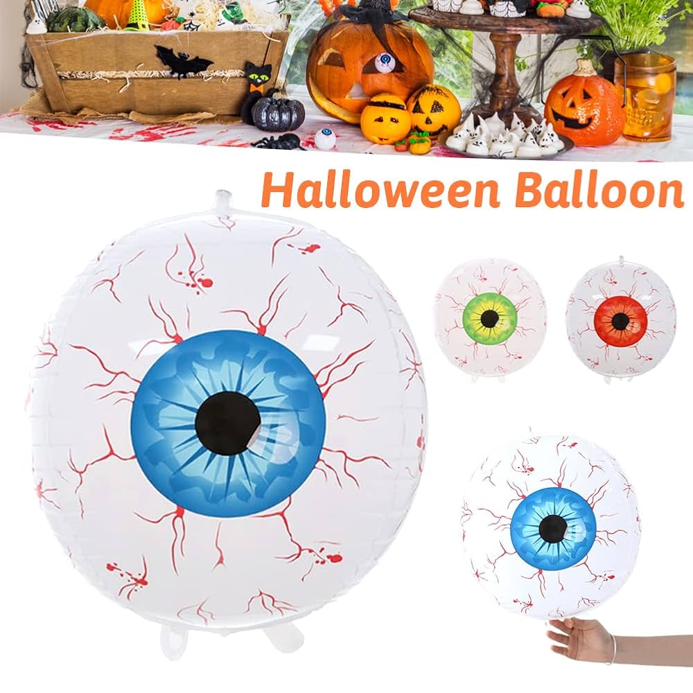 Halloween Eyeball Balloon - Party Decoration & Accessories